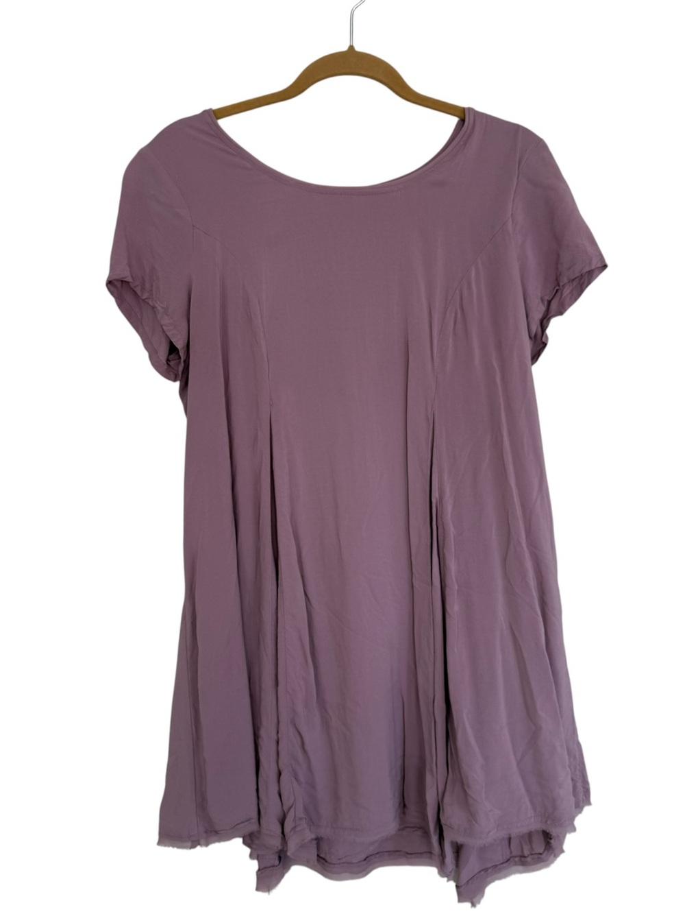 silence + noise Mauve Swing Tunic Top Mini Dress Urban Outiftters